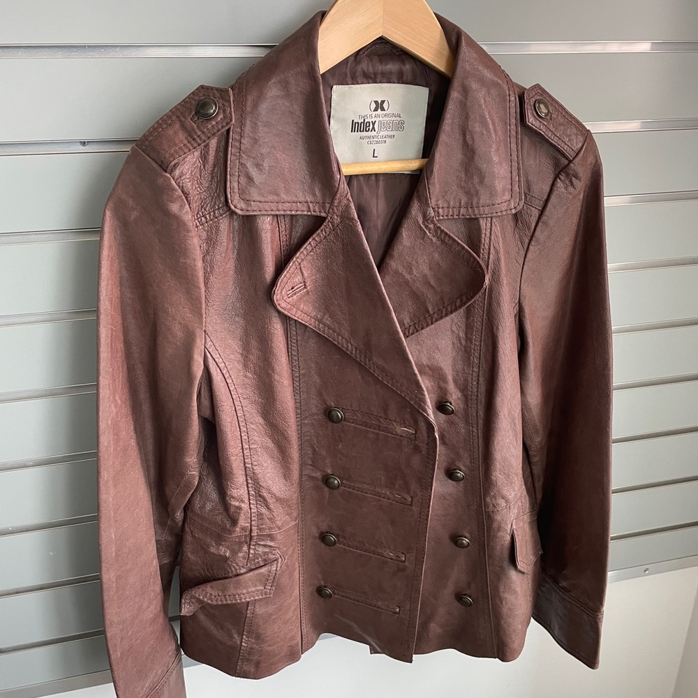 Genuine women’s leather jacket